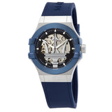 Maserati Potenza Automatic Skeleton Dial Men's Watch #R8821108035 - The Watches Men & CO