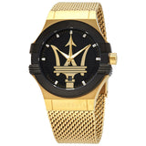 Maserati Potenza Quartz Black Dial Men's Watch R8853108006 - The Watches Men & CO