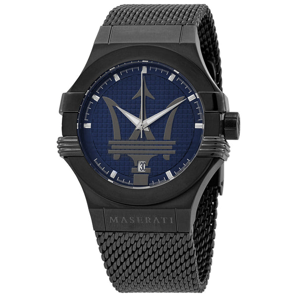 Maserati Potenza Quartz Blue Dial Men's Watch R8853108005 - The Watches Men & CO