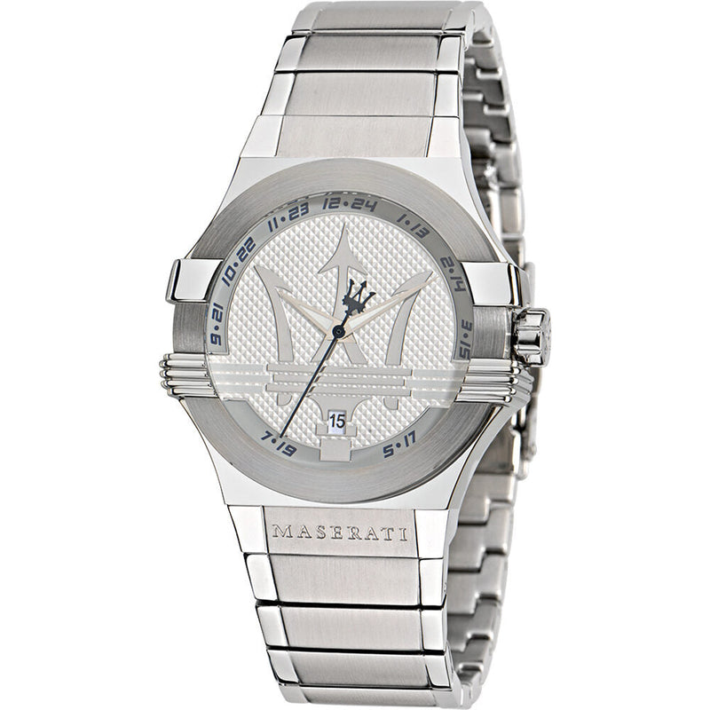 Maserati Potenza Silver Dial Men's Watch R8853108002 - The Watches Men & CO