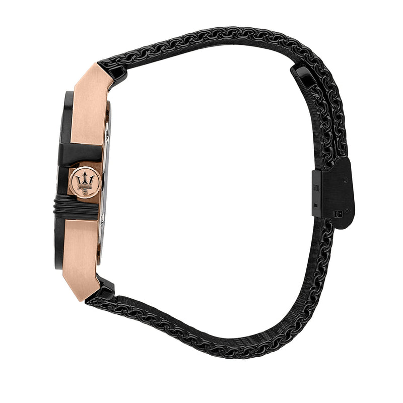 Maserati Potenza Black Mesh Bracelet  R8853108010 - The Watches Men & CO #3