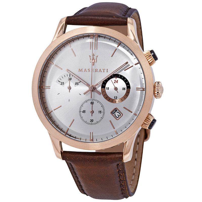 Maserati Ricordo Chronograph Silver Dial Men's Watch R8871633002 - The Watches Men & CO