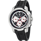 Maserati Sfida Chronograph Black/Silver Dial Men's Watch R8851123001 - The Watches Men & CO