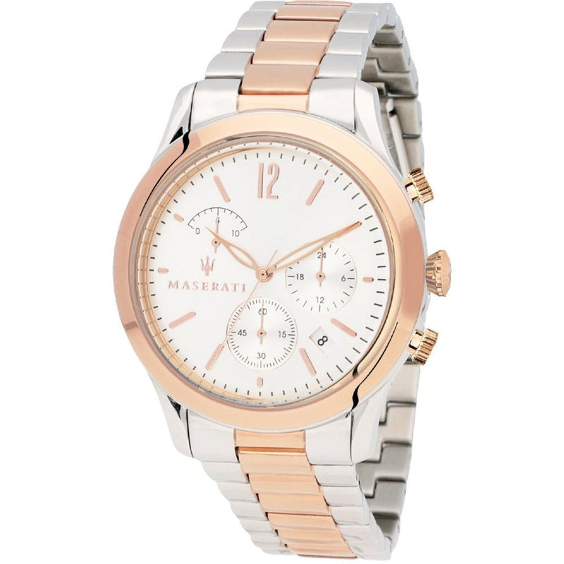 Maserati Tradizione Chronograph Silver Dial Men's Watch R8873625001 - The Watches Men & CO