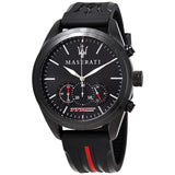 Maserati Traguardo Chronograph Black Dial Men's Watch #R8871612004 - The Watches Men & CO