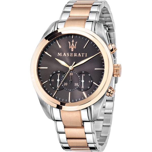 Maserati Traguardo Chronograph Brown Dial Men's Watch R8873612003 - The Watches Men & CO