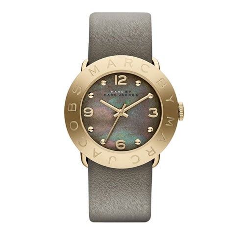 Marc By Marc Jacobs Amy Mother Of Pearl Women's Leather Classic Watch  MBM1287 - The Watches Men & CO