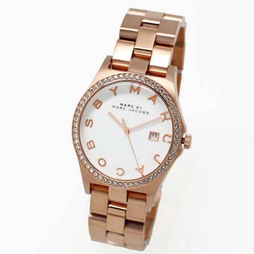 Marc by Marc Jacobs Henry Gold women’s stainless steel watch  MBM3079 - The Watches Men & CO