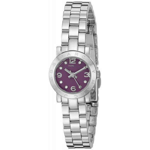Marc By Marc Jacobs Amy Mini Purple Dial Ladies Watch  MBM3228 - The Watches Men & CO