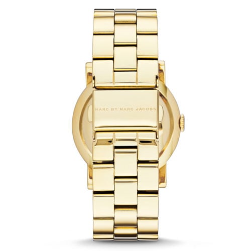 Marc By Marc Jacobs Amy Black Women's Gold Classic Watch MBM3273 - The Watches Men & CO #3