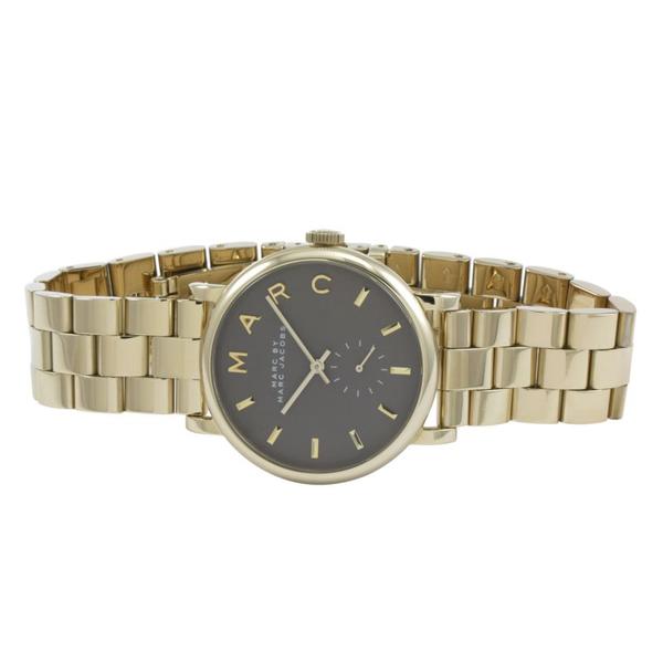 Marc By Marc Jacobs Grey Baker Grey Dial Ladies Watch MBM3281