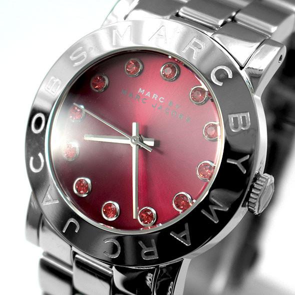 Marc By Marc Jacobs Amy Red Women's Steel Classic Watch MBM3333 - The Watches Men & CO #4