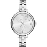 Marc Jacobs Sally Silver Dial 36mm Ladies Watch  MBM3362 - The Watches Men & CO