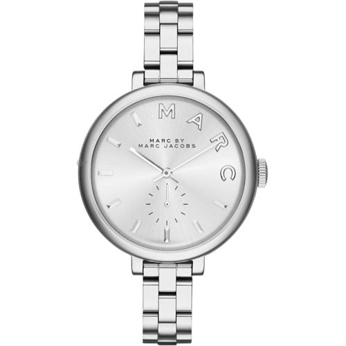 Marc Jacobs Sally Silver Dial 36mm Ladies Watch  MBM3362 - The Watches Men & CO