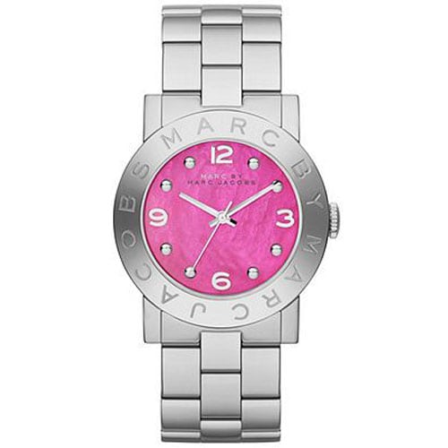 Marc By Marc Jacobs Amy Pink Women's Steel Classic Watch  MBM8623 - The Watches Men & CO