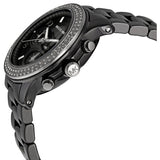 Michael Kors Black Dial Black Ceramic Bracelet Chronograph Watch MK5190#mk5190 - The Watches Men & CO #2
