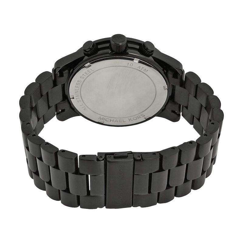 Michael Kors Blacked Out Runway Chronograph Men s Watch MK8157
