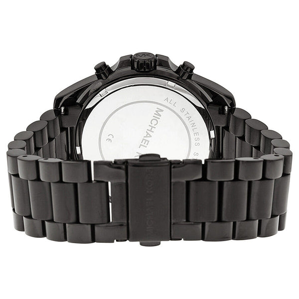Michael Kors Bradshaw Chronograph All Black Unisex Watch MK5550 - The Watches Men & CO #3