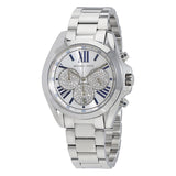 Michael Kors Bradshaw Silver Crystal Pave Dial Unisex Watch MK6320 - The Watches Men & CO