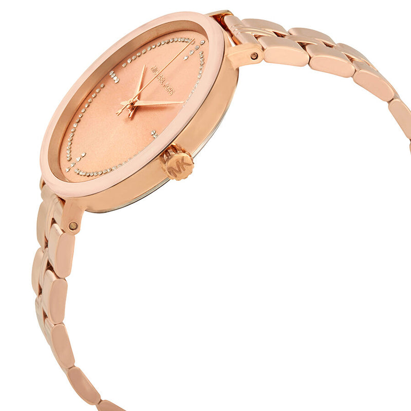 Michael Kors Bridgette Rose Dial Ladies Watch MK3793 - The Watches Men & CO #2