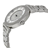 Michael Kors Caitlin Silver Crystal Pave Dial Ladies Watch MK3355 - The Watches Men & CO #2
