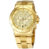 Michael Kors Chronograph Quartz Champagne Dial Ladies Watch MK5313 - The Watches Men & CO