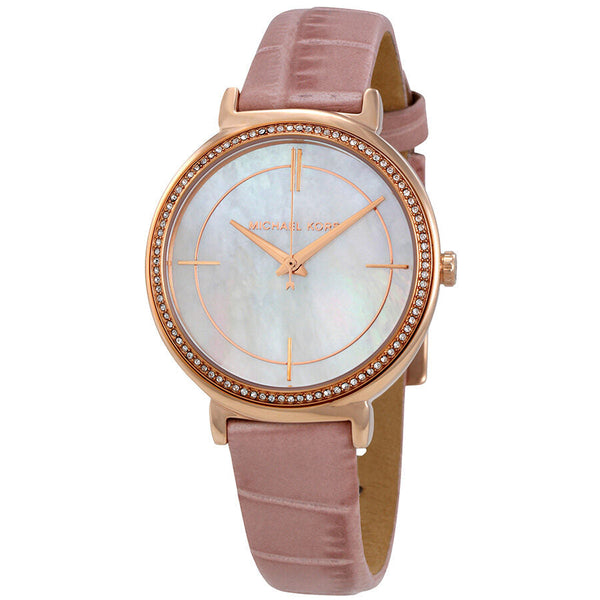 Michael Kors Cinthia Mother of Pearl Dial Ladies Watch MK2663 - The Watches Men & CO