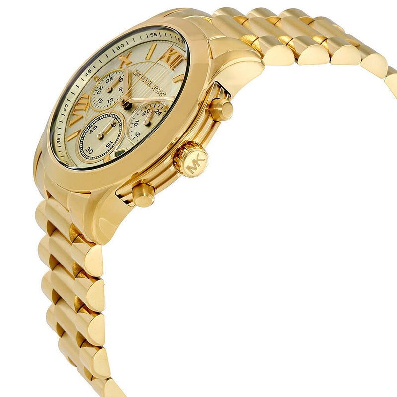 Michael Kors Cooper Chronograph Gold Dial Ladies Watch MK6274 - The Watches Men & CO #2