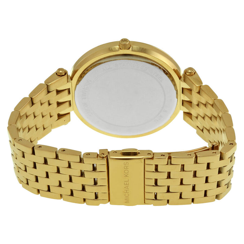 Michael Kors Darci Blue Dial Gold-tone Ladies Watch MK3406 - The Watches Men & CO #3