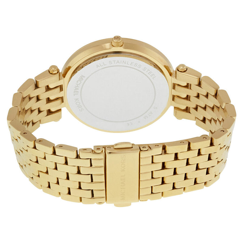 Michael Kors Darci Glitz Gold Dial Pave Bezel Ladies Watch #MK3191 - The Watches Men & CO #3