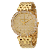 Michael Kors Darci Gold Crystal-set Dial Gold-tone Ladies Watch #MK3398 - The Watches Men & CO