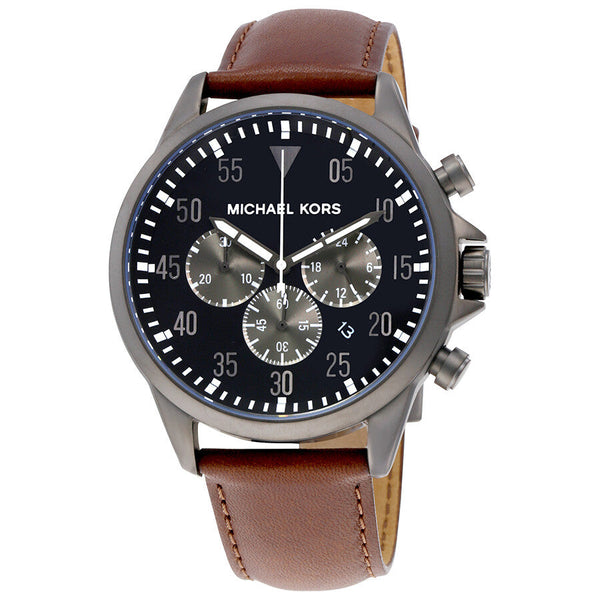 Michael Kors Gage Chronograph Black Dial Men's Watch MK8536 - The Watches Men & CO