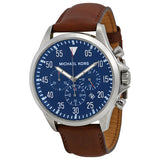 Michael Kors Gage Chronograph Blue Dial Men's Watch MK8362 - The Watches Men & CO