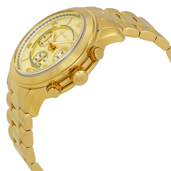 Michael Kors Runway Chronograph Champagne Dial Men's Watch #MK8077 - The Watches Men & CO #2
