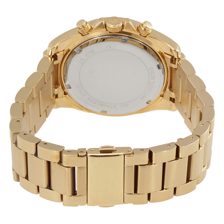 Michael kors gold glitz watch best sale