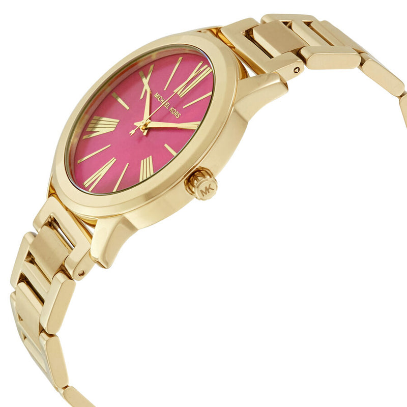 Michael Kors Hartman Pink Mother of Pearl Dial Ladies Watch MK3520 - The Watches Men & CO #2