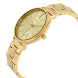 Michael Kors Jaryn Champagne Dial Ladies Watch MK3500 - The Watches Men & CO #2