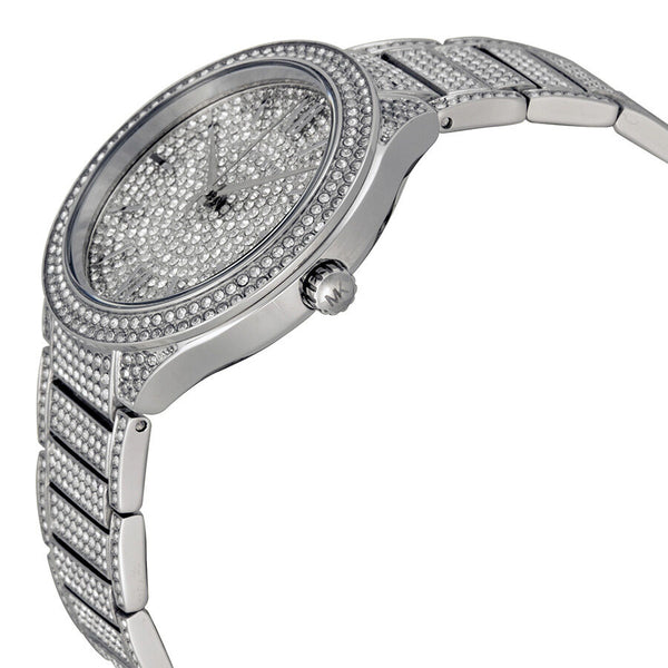 Michael Kors Kerry Crystal Pave Stainless Steel Ladies Watch MK3359 - The Watches Men & CO #2