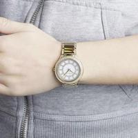 Michael Kors Kerry Mother of Pearl Dial Gold-tone Ladies Watch MK3312