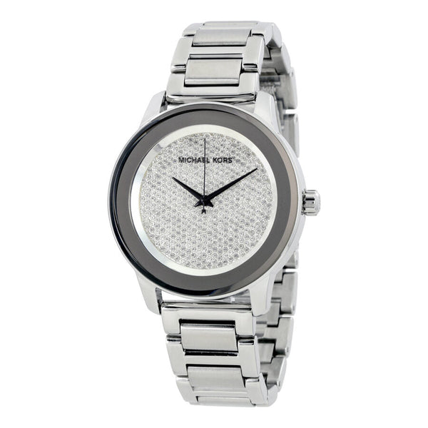 Michael kors men's hot sale diamond watches