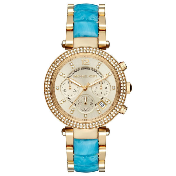 Michael Kors Parker Gold Tone Women's Watch  MK6364 - The Watches Men & CO