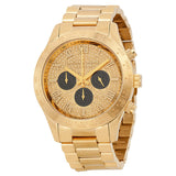 Michael Kors Layton Glitz Gold-tone Crystal Dial Ladies Watch MK5830 - The Watches Men & CO