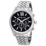 Michael Kors Lexington Chronograph Black Dial Men's Watch #MK8602 - The Watches Men & CO