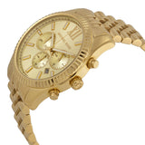 Michael Kors Lexington Chronograph Champagne Dial Men's Watch #MK8281 - The Watches Men & CO #2