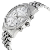 Michael Kors Lexington Chronograph Silver Dial Men's Watch #MK8405 - The Watches Men & CO #2