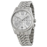Michael Kors Lexington Chronograph Stainless Steel Ladies Watch #MK5555 - The Watches Men & CO