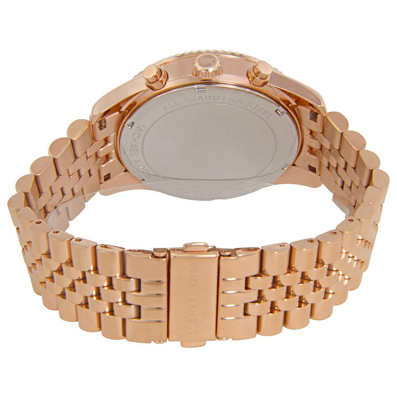 Michael Kors Lexington Crystal Pave Dial Ladies Chronograph Watch MK8580 - The Watches Men & CO #3