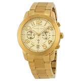 Michael Kors Mercer Chronograph Champagne Dial Ladies Watch MK5726 - The Watches Men & CO