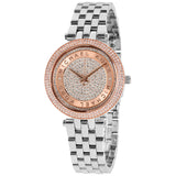 Michael Kors Mini Darci Crystal Pave Dial Ladies Watch MK3446 - The Watches Men & CO