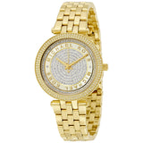 Michael Kors Mini Darci Gold Crystal Pave Dial Ladies Watch MK3445 - The Watches Men & CO